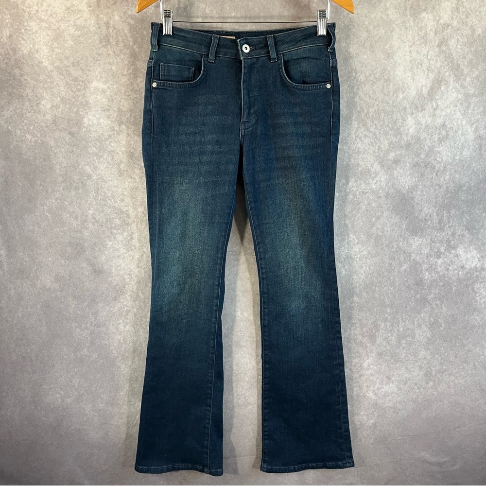 Anthropologie Jeans Womens Size 27 Pilcro Demilune Boot Cut Denim Pants Western